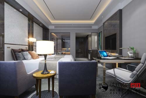 银川酒店设计效果图|镹臻设计