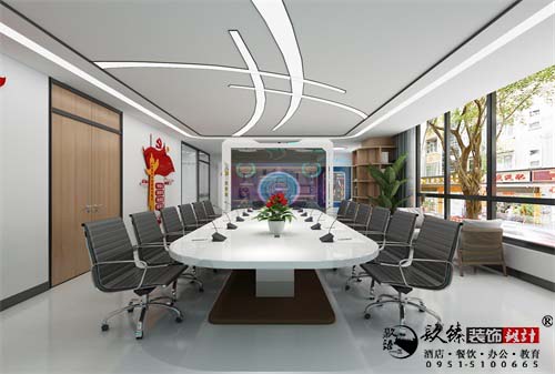 银川办公设计效果图|镹臻设计