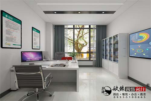 银川办公设计效果图|镹臻设计