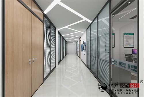 银川办公设计效果图|镹臻设计