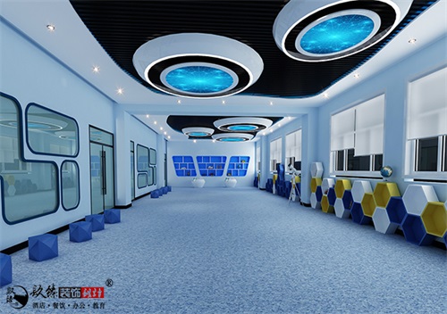 银川学校教室设计效果图|镹臻设计
