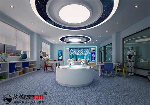 银川学校教室设计效果图|镹臻设计
