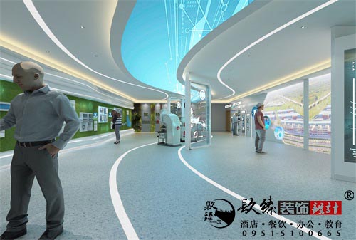 银川展厅设计效果图|镹臻设计