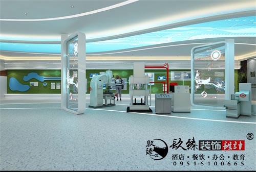 银川展厅设计效果图|镹臻设计