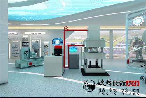 银川展厅设计效果图|镹臻设计