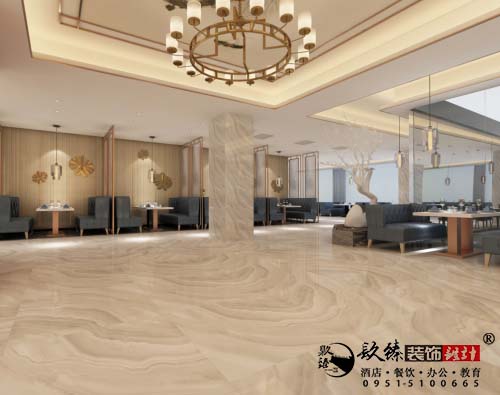 银川餐厅设计效果图|镹臻设计