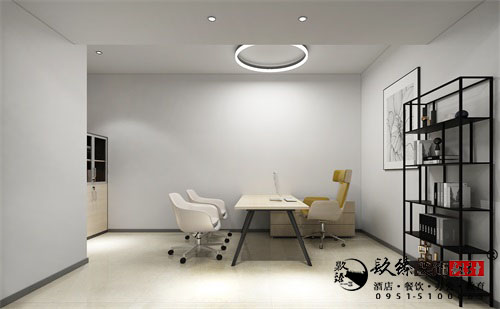 银川办公设计效果图|镹臻设计
