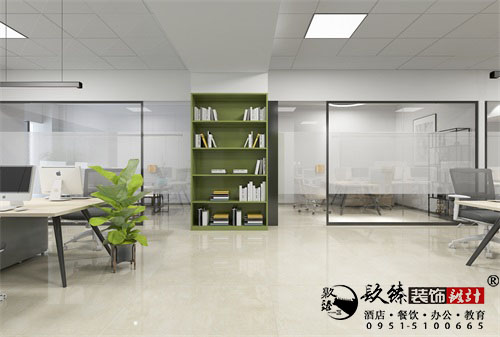 银川办公设计效果图|镹臻设计