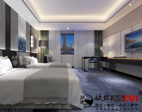 银川酒店设计效果图|镹臻设计