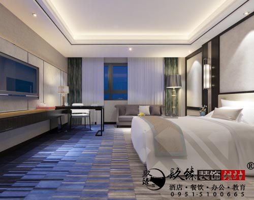 银川酒店设计效果图|镹臻设计