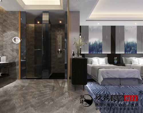 银川酒店设计效果图|镹臻设计