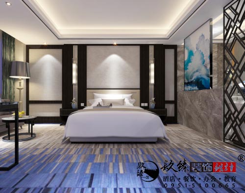 银川酒店设计效果图|镹臻设计