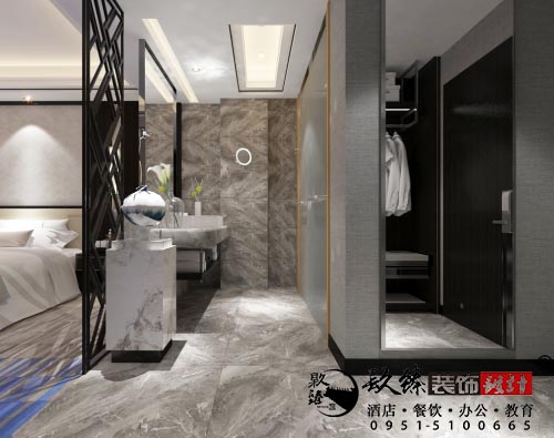 银川酒店设计效果图|镹臻设计