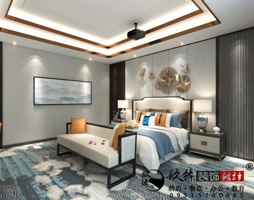 银川酒店设计效果图|镹臻设计