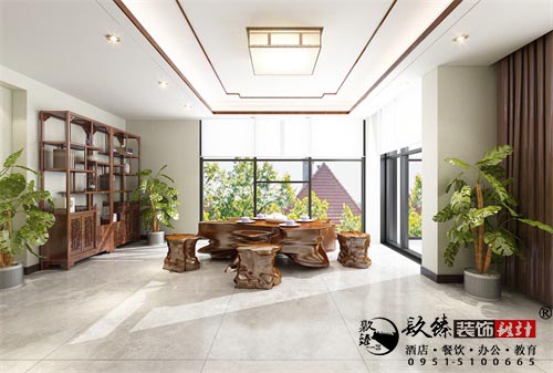 银川办公室设计效果图|镹臻设计