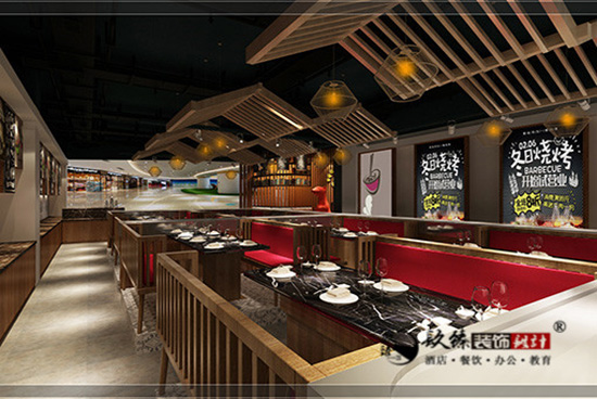 银川酒店宾馆装装修|银川餐厅装修