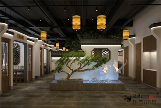 银川酒店宾馆装装修|银川餐厅装修