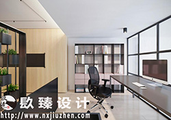 银川别墅装修设计|鲜明的色彩对比营造出震撼却舒适的空间氛围|镹臻装饰