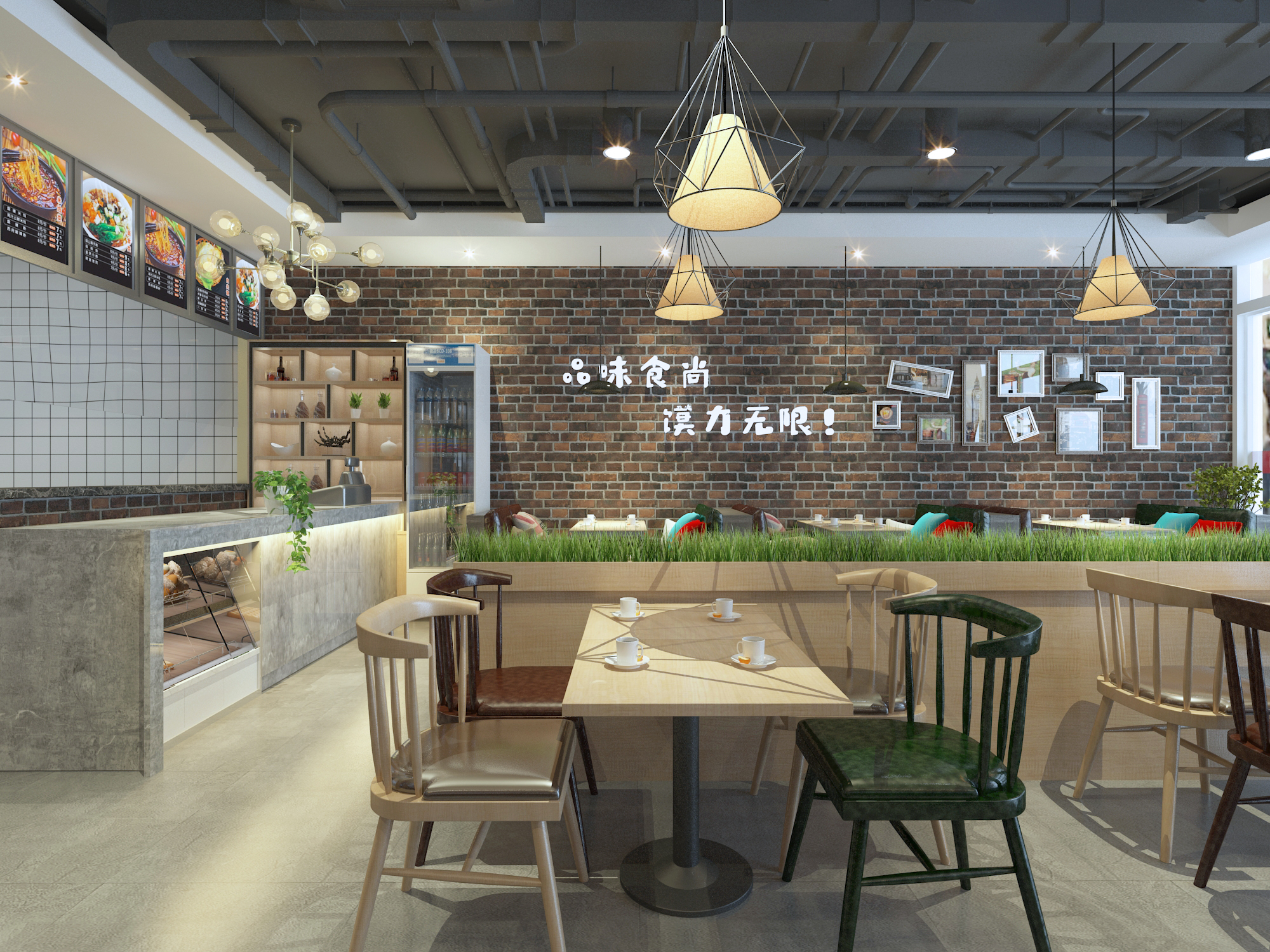 银川餐厅装修设计|镹臻装饰|在现代都市中如何打造赚钱的农家饭馆