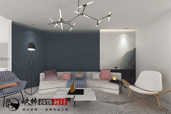 办公室装修设计里的经典，永恒的黑白配