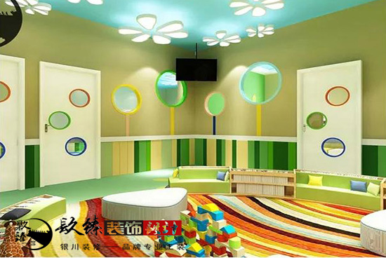 银川幼儿园装修|宝迪乐儿童中心让孩子们快乐地学习