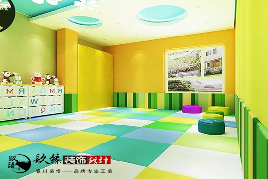银川幼儿园装修|宝迪乐儿童中心让孩子们快乐地学习