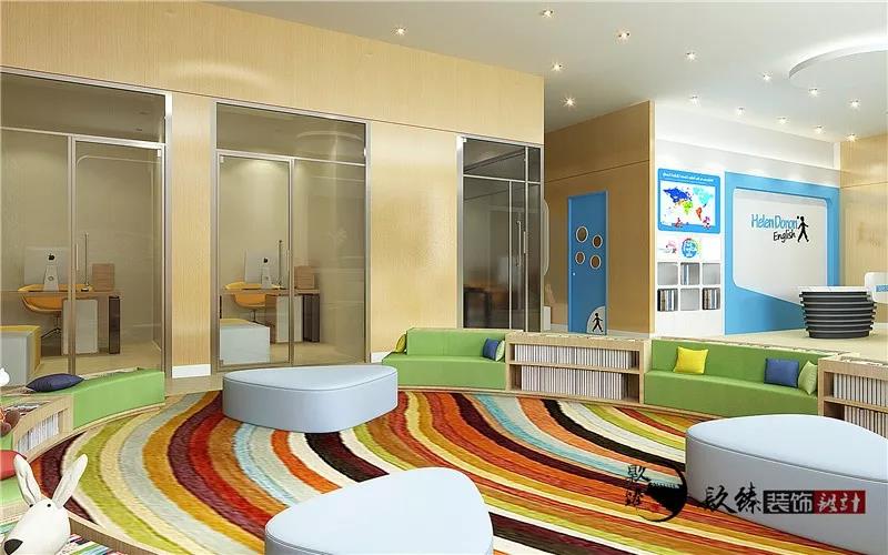 川培训学校装修|银川培训学校装修设计|镹臻装饰