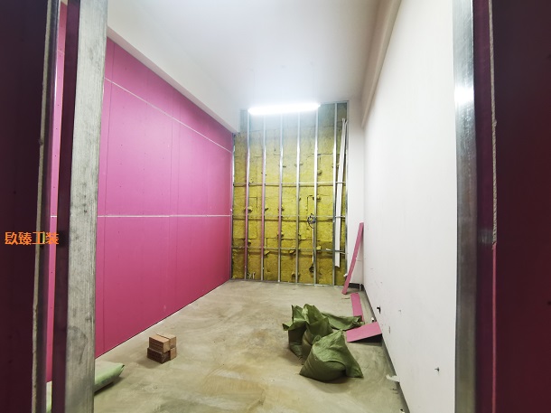 银川鼎龙音乐烧烤餐厅装修镹臻在建工地现场