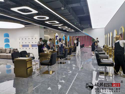 [prov_or_city]理发店设计效果图|镹臻设计