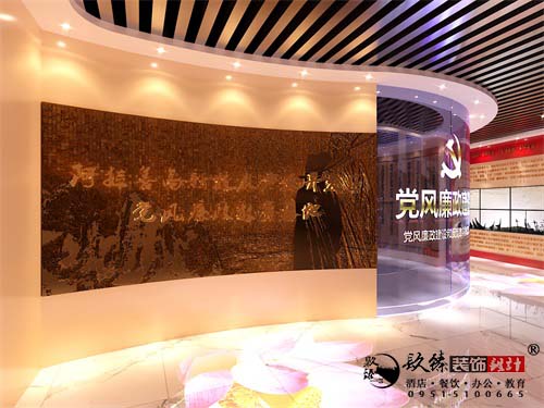 银川展厅设计效果图|镹臻设计