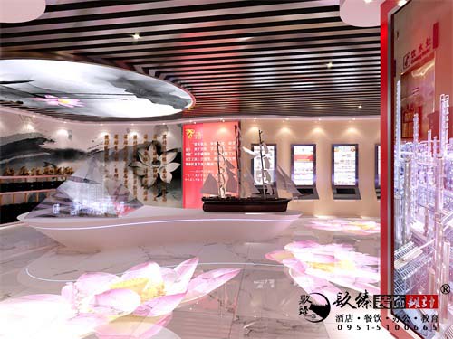银川展厅设计效果图|镹臻设计