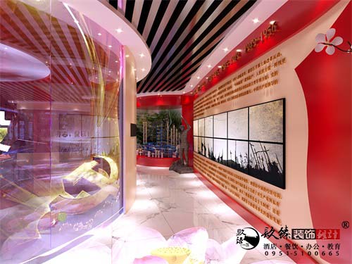 银川展厅设计效果图|镹臻设计