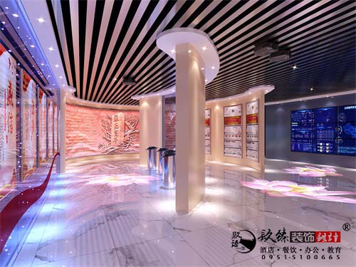 银川展厅设计效果图|镹臻设计