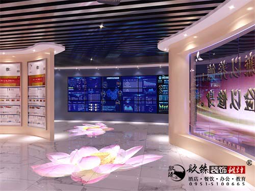 银川展厅设计效果图|镹臻设计