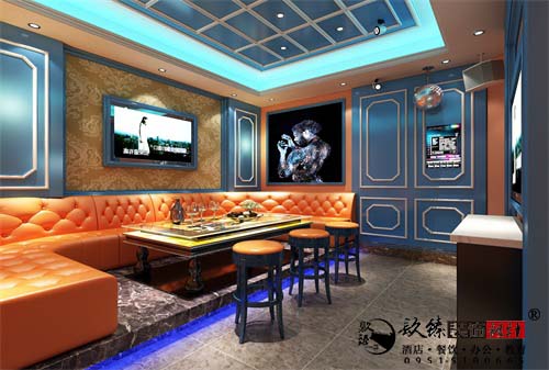 银川KTV设计效果图|镹臻设计