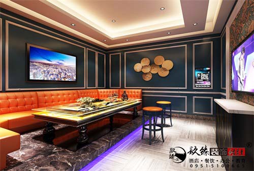 银川KTV设计效果图|镹臻设计