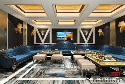 银川KTV设计效果图|镹臻设计