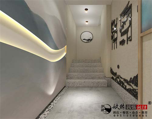 银川餐厅设计效果图|镹臻设计