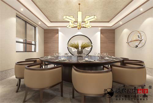 银川餐厅设计效果图|镹臻设计