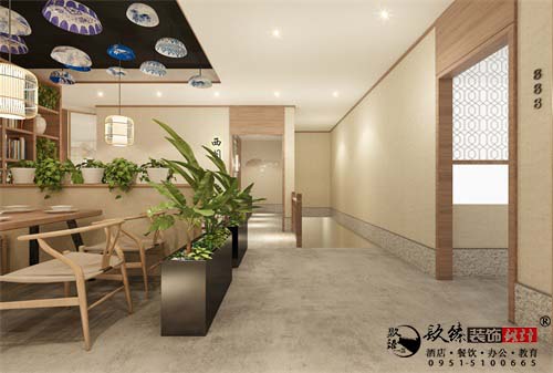 银川餐厅设计效果图|镹臻设计