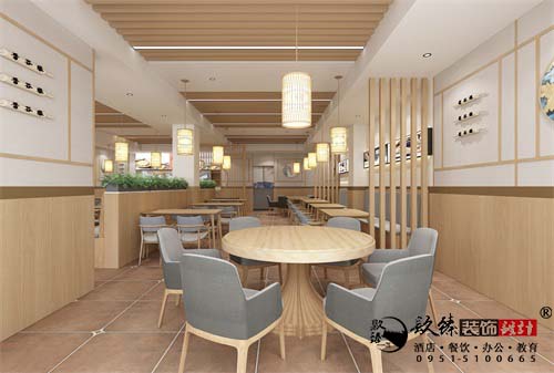 银川拉面馆设计效果图|镹臻设计