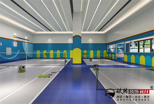 银川网球馆设计效果图|镹臻设计