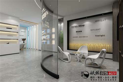 银川展厅设计效果图|镹臻设计