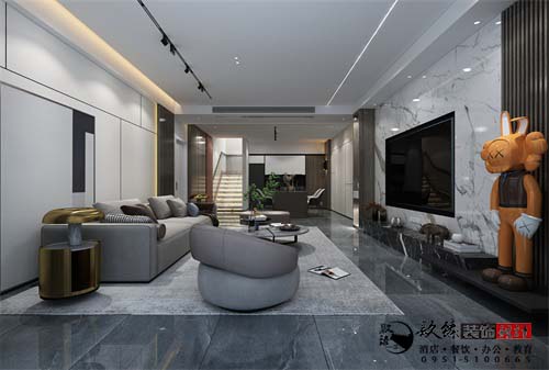 银川展厅设计效果图|镹臻设计