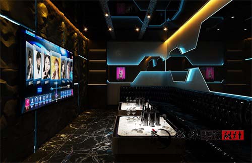 银川KTV设计效果图|镹臻设计