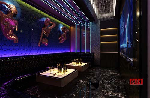 银川KTV设计效果图|镹臻设计