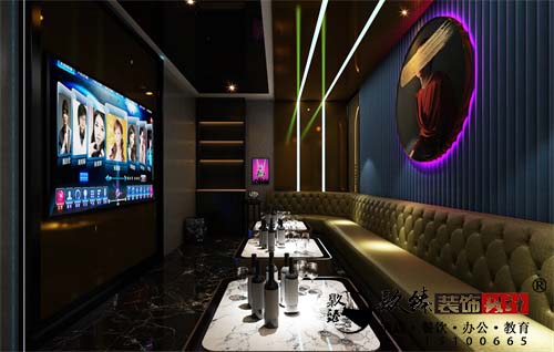 银川KTV设计效果图|镹臻设计
