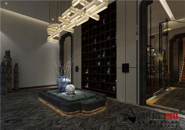 银川休闲会所设计效果图|镹臻设计