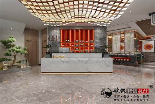 银川火锅店设计效果图|镹臻设计
