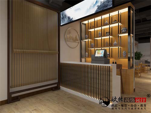 银川火锅店设计效果图|镹臻设计